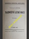 Tajemství letní noci - hynek václav - náhled