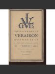 Veraikon, sešit 2., roč. XIV./1928 (Umělecká revue) - náhled