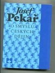 O smyslu českých dějin - náhled