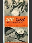 100 rad pro domácnost (Příručka Mileny, řada II., č. 2) - náhled