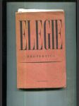 Elegie - náhled