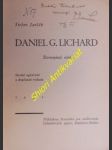Daniel g. lichard - životopisný nástin - janšák štefan - náhled