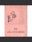Dítě, lituj svých hříchů - náhled