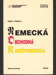 Nemecká obchodná korešpondencia - náhled