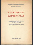 Vestibulum sapientiae - náhled