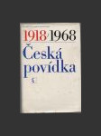 Česká povídka 1918/1968 - náhled