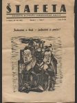 Štafeta 1945 1. ročník 1. číslo - náhled