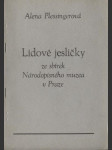 Lidové jesličky ze sbírek Národopisného muzea v Praze - náhled