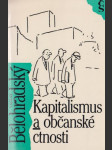 Kapitalismus a občanské ctnosti - náhled