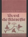 Úvod do filosofie II - náhled
