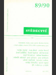 Svědectví 89/90 - náhled