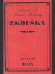 Zkouška - náhled