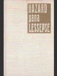 Hazard pana Lessepse - náhled