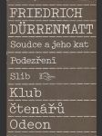 Soudce a jeho kat / Podezření / Slib - náhled