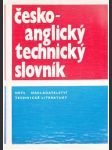 Česko-anglický technický slovník - náhled