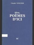Bleu, Poémes D´Ici - náhled