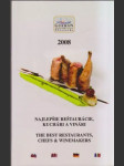 Najlepšie reštaurácie, kuchári a vinári 2008 - náhled