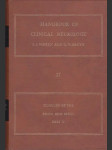 Handbook of clinical Neurology 17 (veľký formát) - náhled