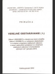 Verejné obstarávanie - Príručka - náhled