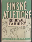 Finské atletické bodovací tabulky (malý formát) - náhled