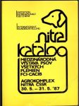 Nitra, Medzinárodná výstava psov - katalóg 1984 - náhled