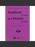 Konfesní právo a církevní právo - náhled