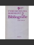 Bibliografie - náhled