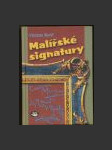 Malířské signatury - náhled