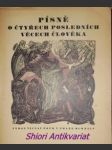 Písně o čtyřech posledních věcech člověka - náhled
