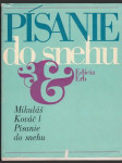 Písanie do snehu - náhled