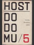Host do domu  5/ 1964 - Kritika - literatura - umění - náhled