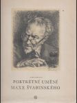 Portrétní umění Maxe Švabinského - Skizza k portrétu Maxe Švabinského  - náhled