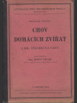 Chov domácích zvířat - I. díl, všeobecná část - náhled