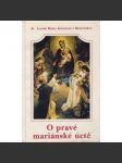 O pravé mariánské úctě - náhled
