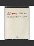Eirene. Studia Graeca et Latina. Sv. 29, 1993 - náhled