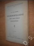 Vychovatelství pro lidové školy hospodářské - náhled