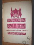 Pověst o Leninovi z armenské lidové poesie - náhled
