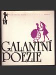 Galantní poezie v/a - náhled