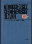 Německo-český, česko-německý slovník část česko-německá widimský františek - náhled