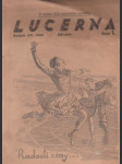 Lucerna - časopis z roku 1938 číslo 1. - náhled