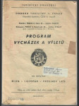 Program vycházek a výletů - náhled