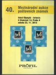 40. Mezinárodní aukce poštovních známek - náhled