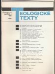 Teologické texty ročník I.  - náhled