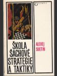 Škola šachové strategie a taktiky - náhled