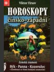 Horoskopy čínsko - západní (Zemská znamení: Býk, Panna, Kozorožec se všemi čínskými znameními) - náhled