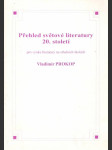 Přehled světové literatury 20. století - náhled