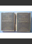 Od pravěku k dnešku - Pekařův sborník  (1930), 2 svazky [Josef Pekař] - náhled