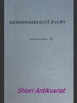 Responsoriální žalmy - nedělní cyklus - c - náhled