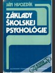 Základy školskej psychológie - náhled
