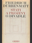Stati a projevy o divadle - náhled
